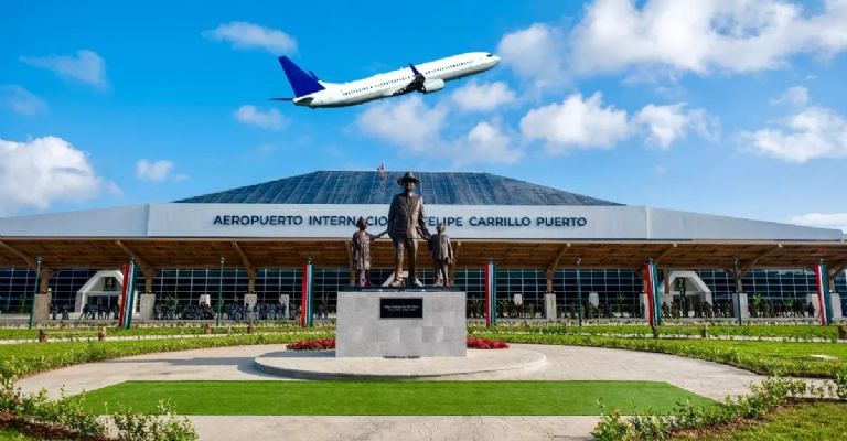 Aeropuerto de Tulum, entre las 10 terminales  con mayor movilidad de pasajeros internacionales en México